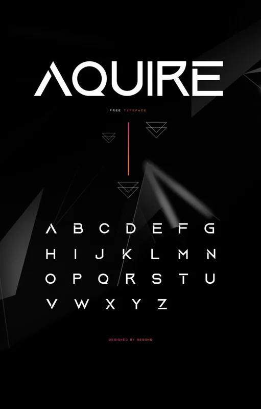 Aquire font