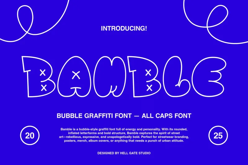 Bamble font
