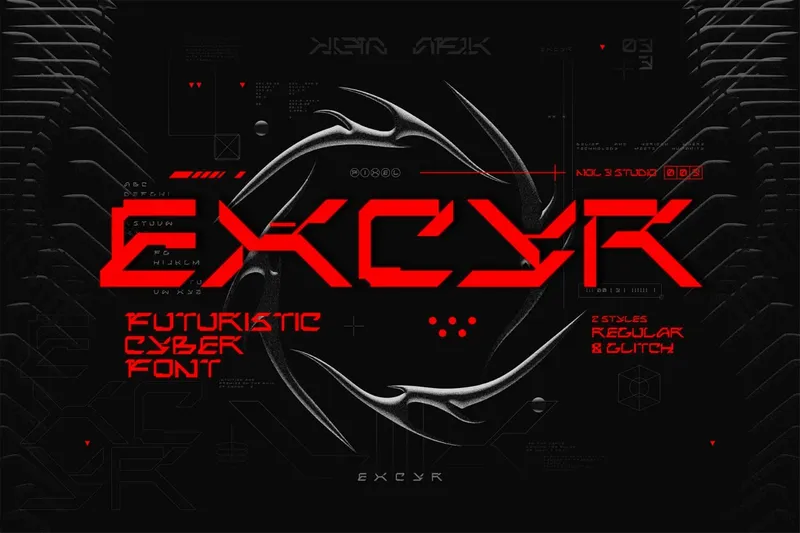 EXCYR font