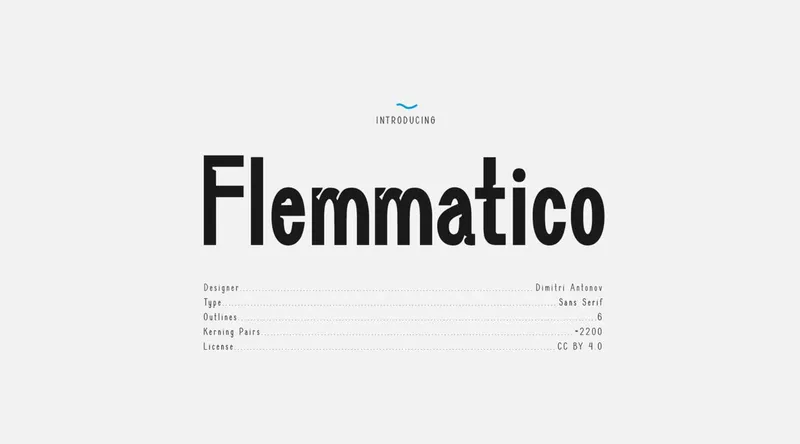 Flematico font