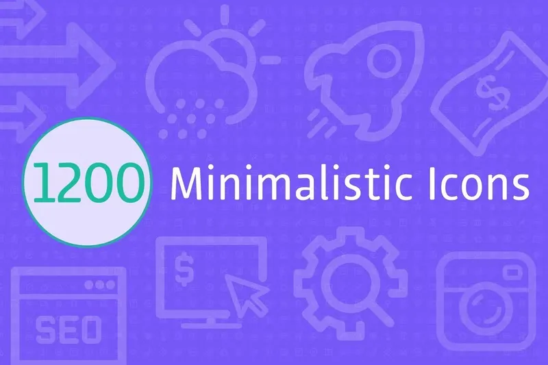 Free 1200 minimalistic icon