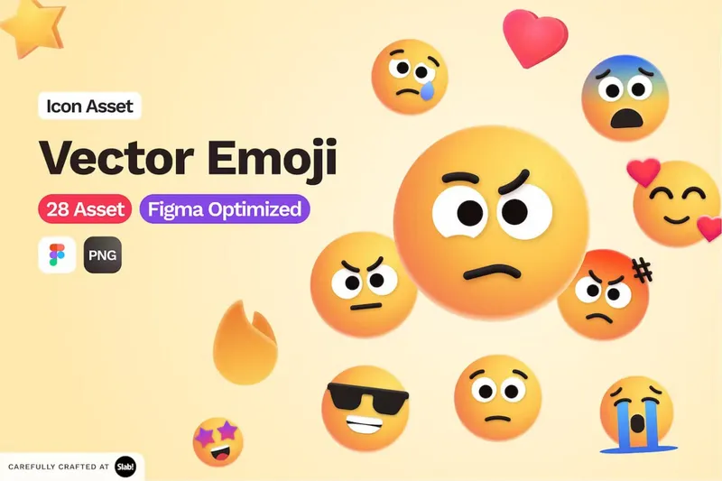 Free 3d icons emoji set