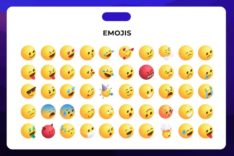 Free isometric emoji icons