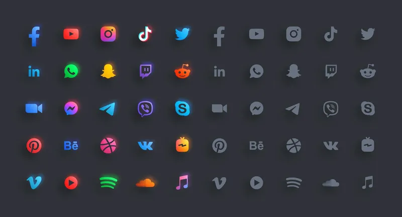 Free mega pack social media and messenger pack