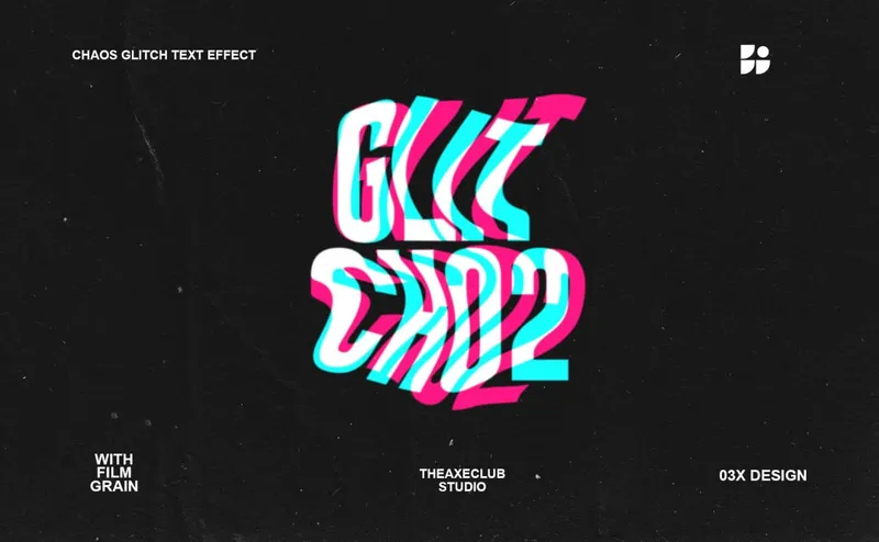 Free psychedelic blur text effect
