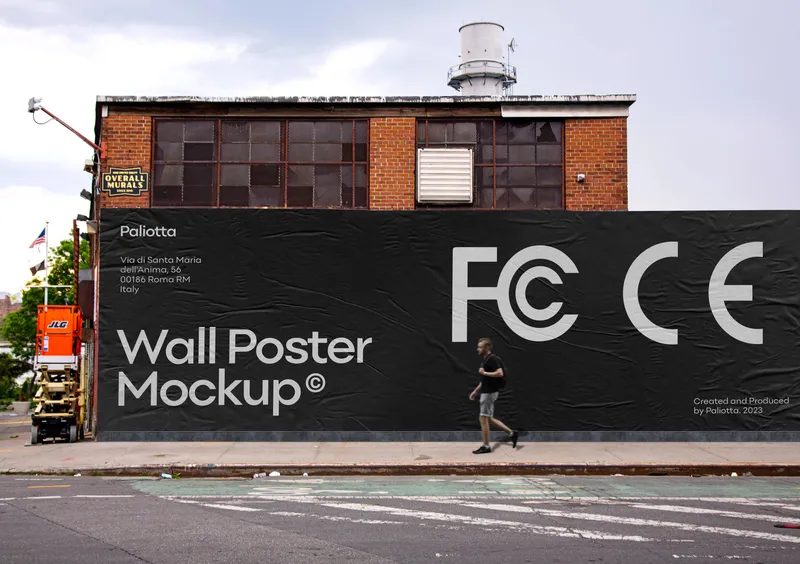 Free wall terracotta mock up