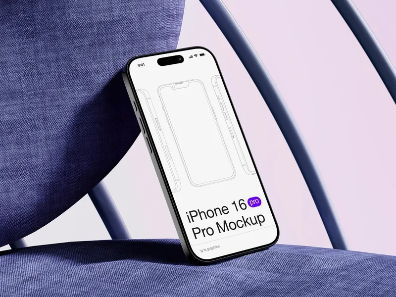 Iphone 16 pro max mock up