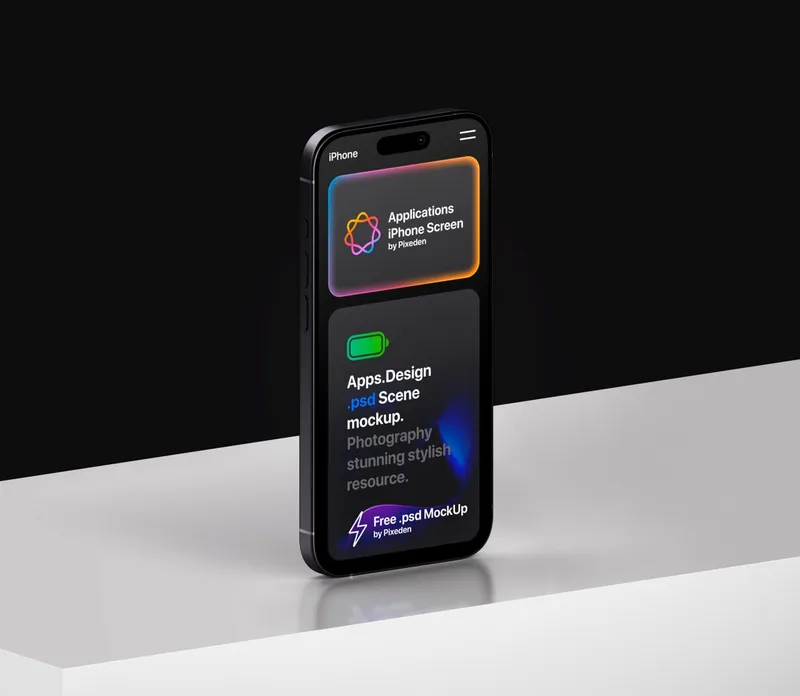 Iphone pro mock up