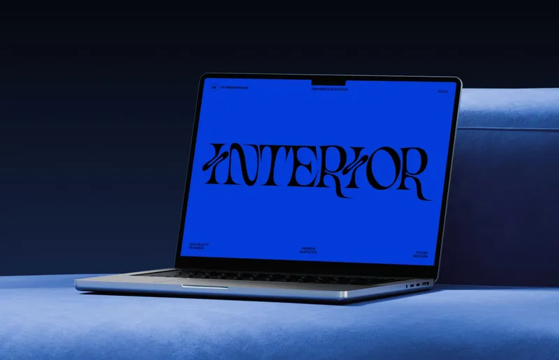 Macbook air mock up
