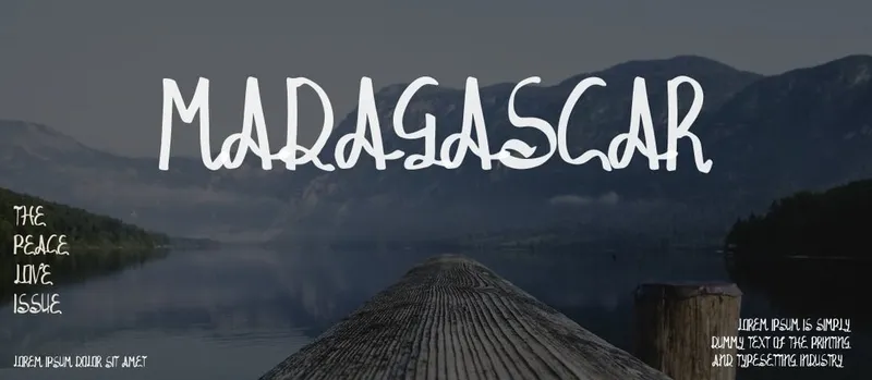 Madagascar font