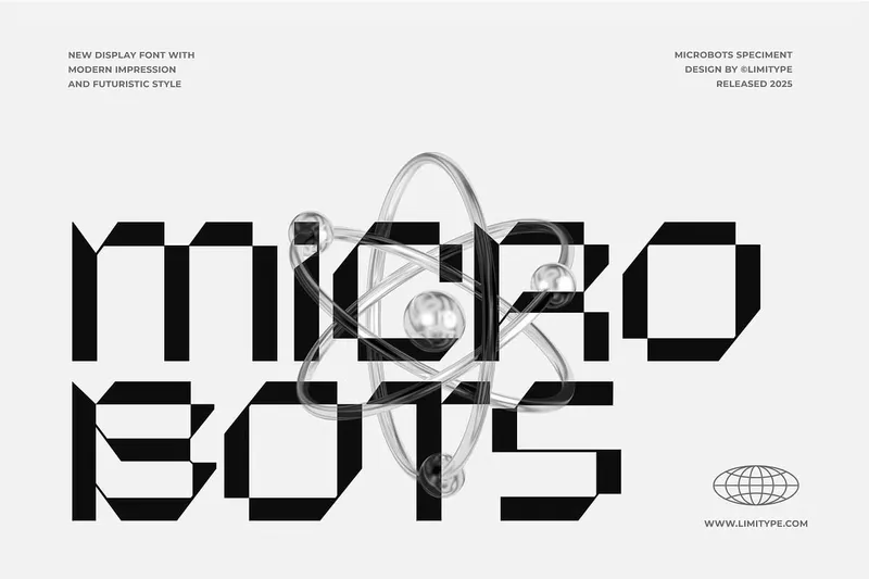 Microbot font