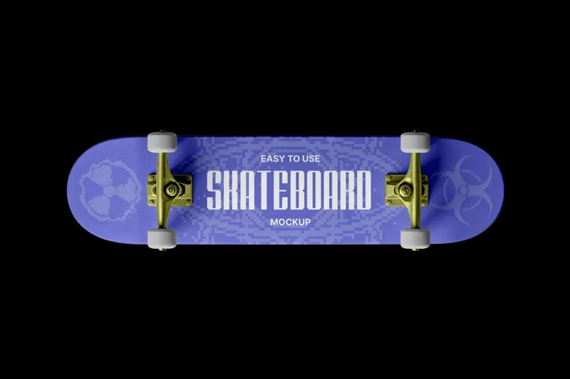Skateboard mock up
