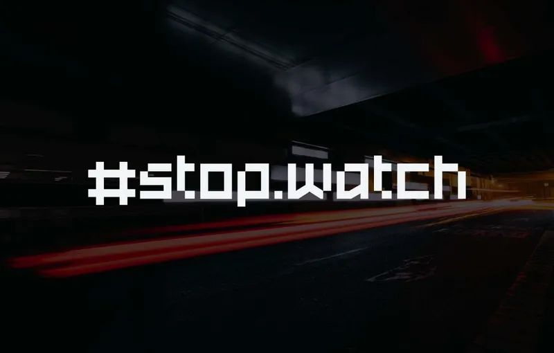 Stopwatch font