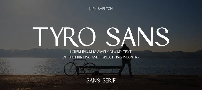 Tyro sans Font